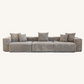 Corduroy 3-Seater Sofa in Mocha