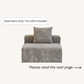 Slipcovers only! Corduroy Median in Mocha