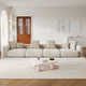 Corduroy 4-Seater Sofa in Sandstone