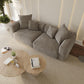 Corduroy 2-Seater Sofa in Mocha