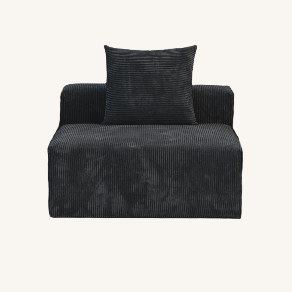 Corduroy Median in Obsidian