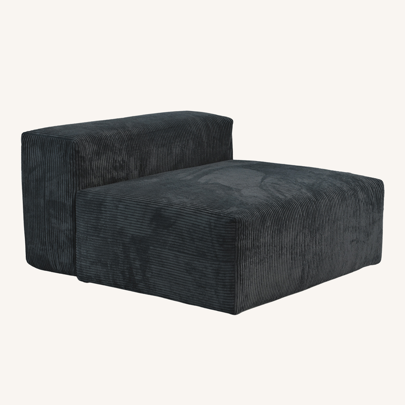 Corduroy Median in Obsidian