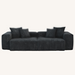 Corduroy 2-Seater Sofa in Obsidian