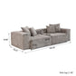 Corduroy 2-Seater Sofa in Mocha