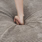Corduroy 3-Seater Sofa in Mocha