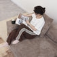Corduroy 3-Seater Sectional in Mocha